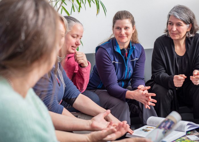 Tierärztinnen, Tierarzt, Besprechung, Teamarbeit, Nutztierpraxis, Nutztierärztin gesucht, Praktikum